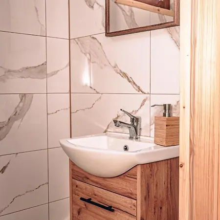 Gorskie Chatki Krysi I Piotrka Bursztynowy Ferienhaus *